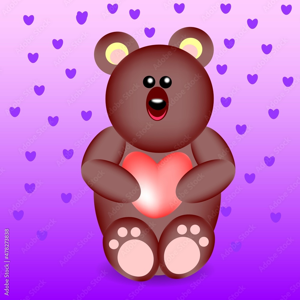 Obraz premium With love