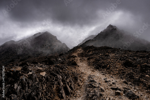 Sendero al Pico Lucero Sierra Almijara photo