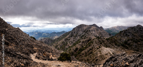 Sendero al Pico Lucero Sierra Almijara photo