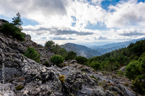 Sendero al Pico Lucero Sierra Almijara