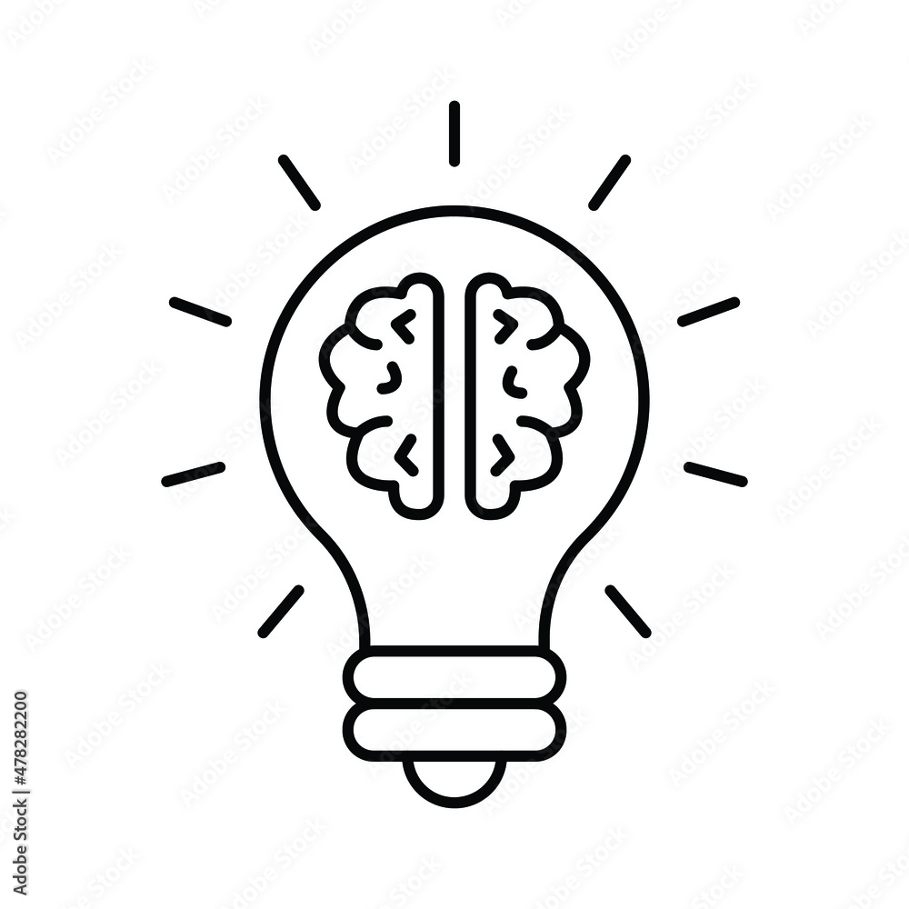 Brain bulb Vector icon which is suitable for commercial work and easily modify or edit it
Brain bulb Vector icon which is suitable for commercial work and easily modify or edit it