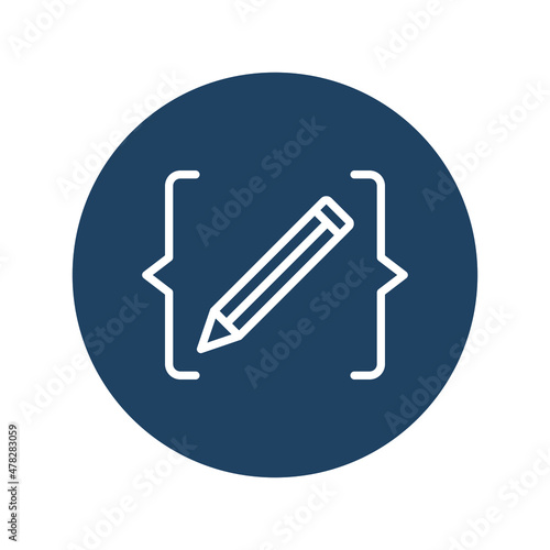 Edit pencil Vector icon which is suitable for commercial work and easily modify or edit it
