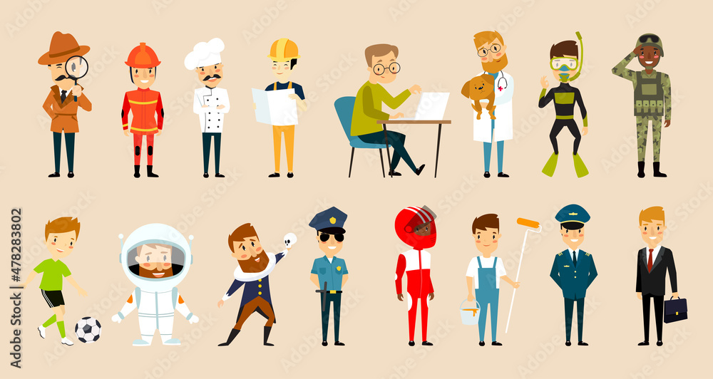 Print. Big set of vector illustrations Print. Big set of vector illustrations