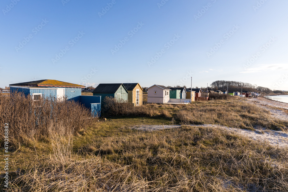 Beach houses at Ærø Beach houses at Ærø