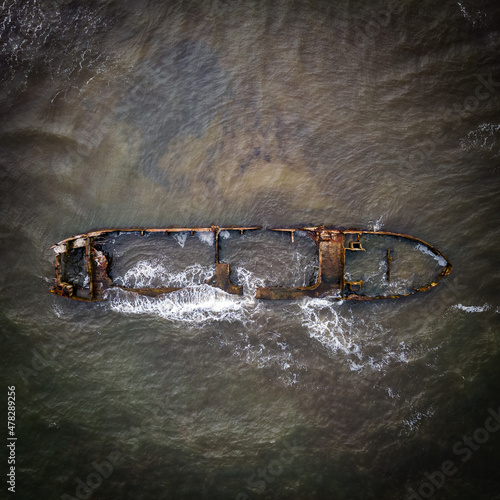 Shipwreck at Røsnæs photo