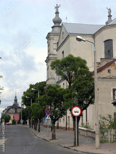 Church in Krasnystaw, Lubelskie region - May, 2004, Poland photo