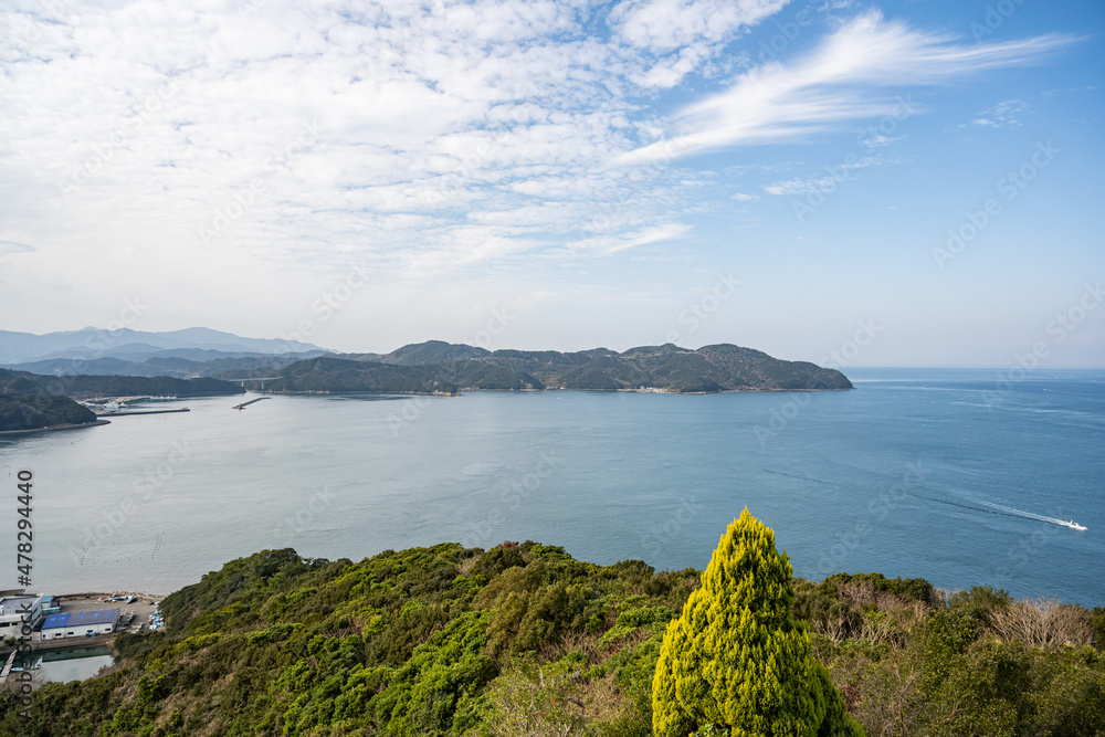 Fototapeta premium 鳴門山展望台