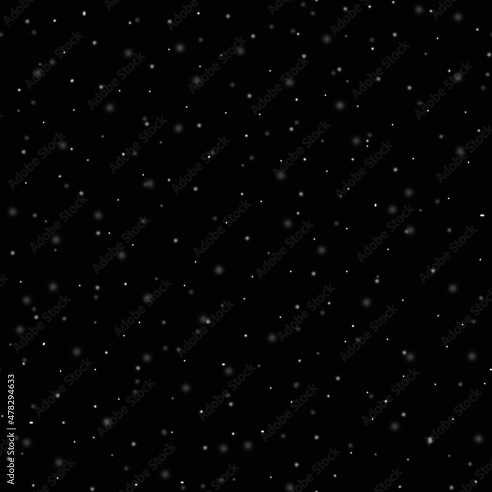 Dark background. Snow on a dark background. White round snow. Falling snow. The background is New Year's or Christmas. Overlays. Snowfall.  Snow-covered. Белые снежинки. 