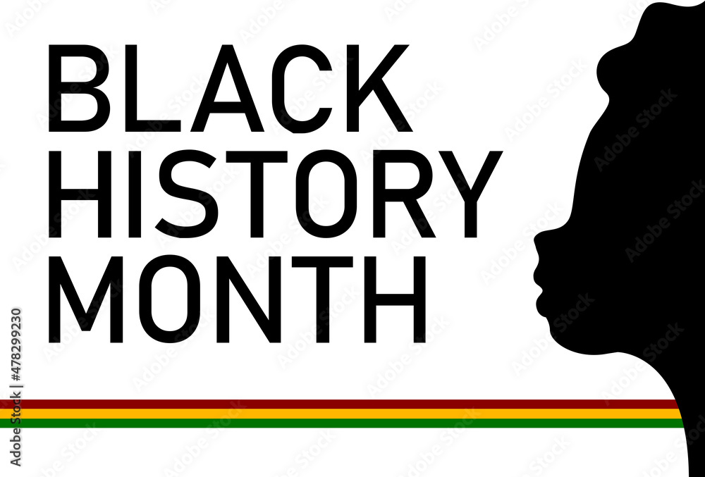 Black History Month. African-American History Month. February. Black Lives Matter (BLM). Stop racism, discrimination, inequality experienced by black people