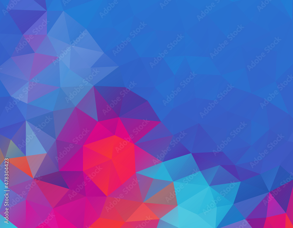 Fototapeta premium Vector background from polygons, abstract background, wallpaper