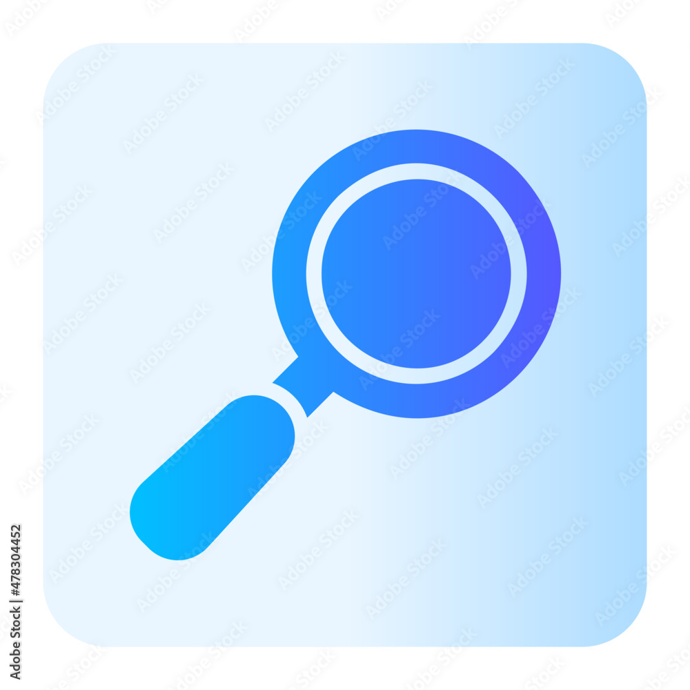 magnifier gradient icon magnifier gradient icon