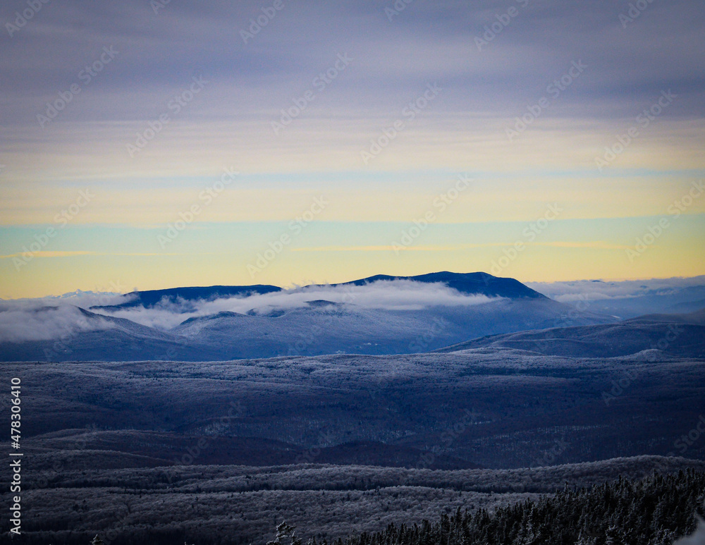 Hazy Blue Horizon
Stratton Mountain Vermont January 2022