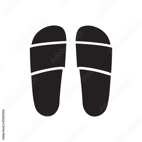 Slippers icon ( vector illustration)