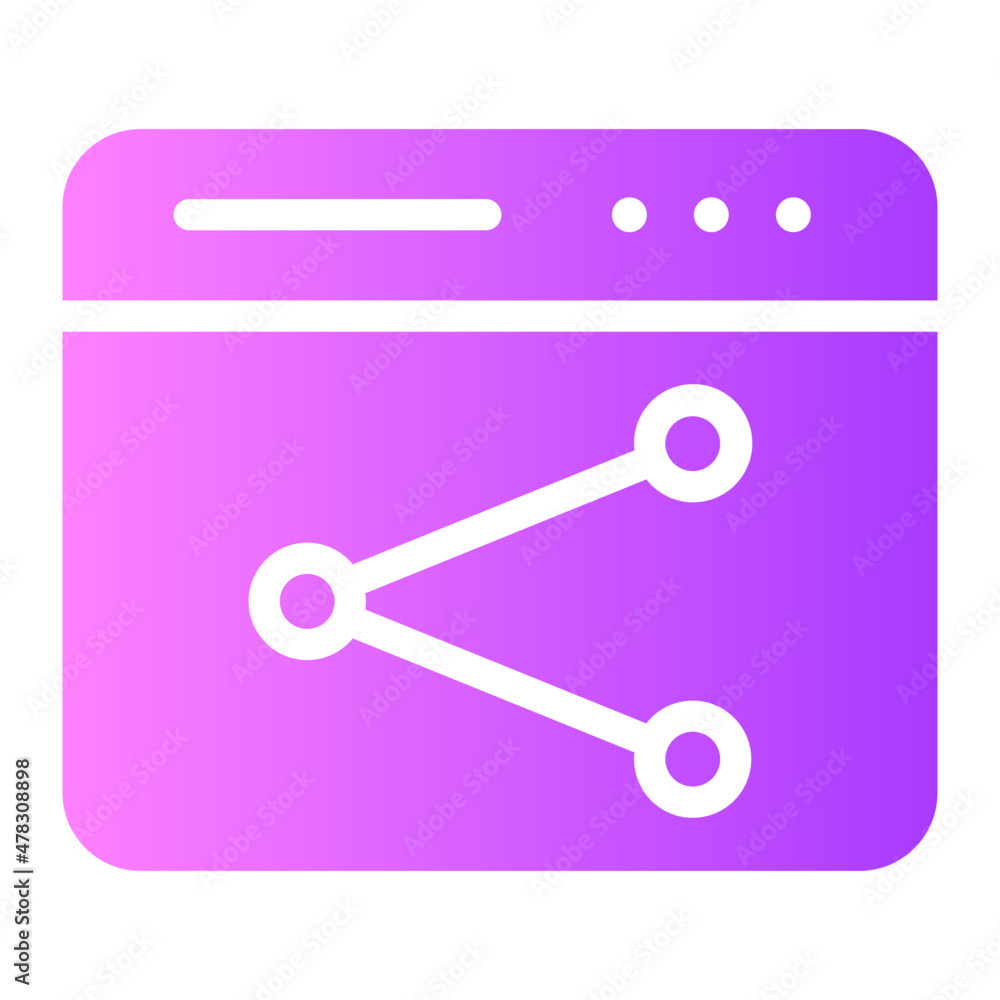Web Browser gradient icon