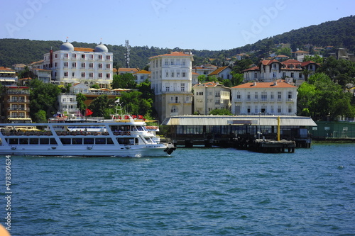 Buyukada Island in Istanbul, Turkey