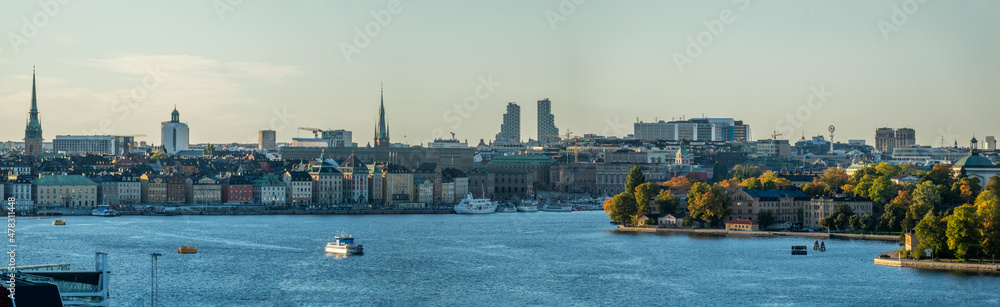 Cityview to Stockholm capital of Sweden