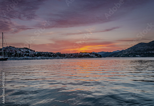 Sunset over Lapad photo