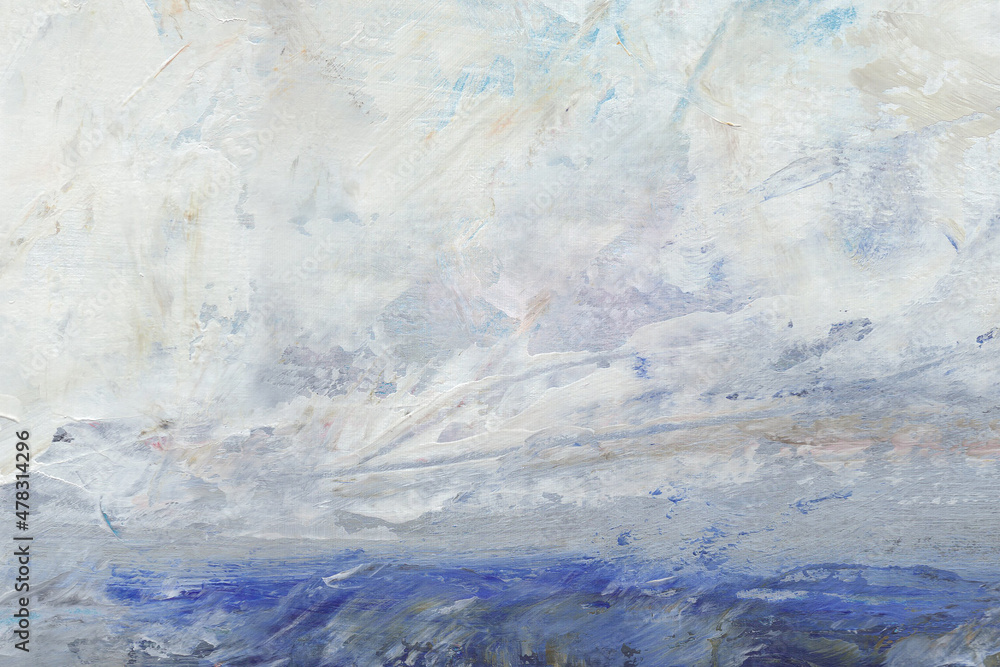 Abstract painting. Acrylic texture in soft pastel colors like gray, beige, brown and blue . Modern art landscape. Painted background. Abstract painting. Acrylic texture in soft pastel colors like gray, beige, brown and blue . Modern art landscape. Painted background.