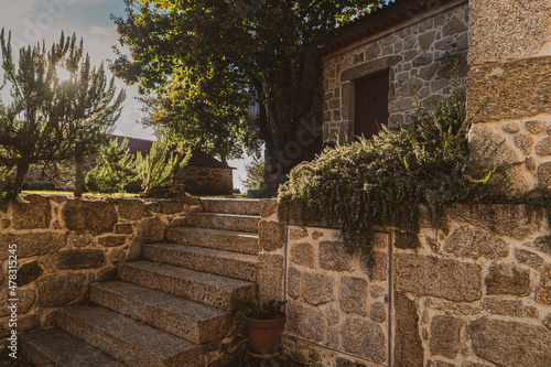 Old village located in the parish of Rôge on the municipality of Vale de Cambra, district of Aveiro, lost on the slopes of Serra da Freita. Aldeia de Trebilhadouro photo