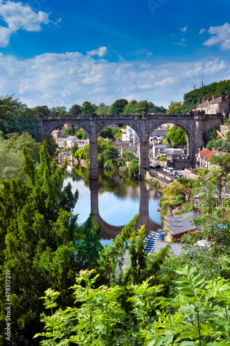 Knaresborough viaduct, harrogate, yorkshire, england