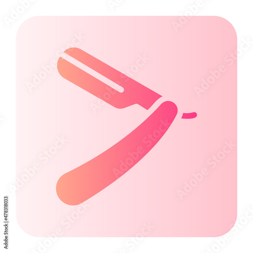 razor gradient icon