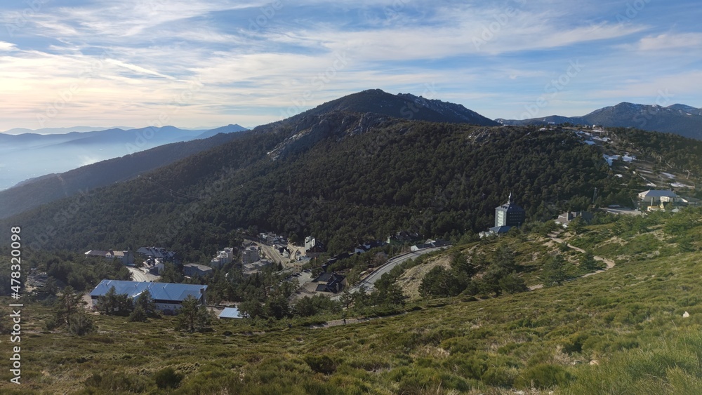 Fototapeta premium Paisaje montaña