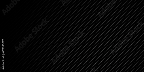 Black lighting background with diagonal stripes. Line abstract background