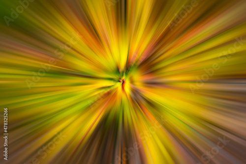 Epic intense colourful motion blur