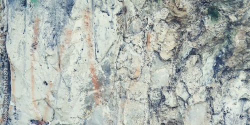 Rough gray stone texture, banner