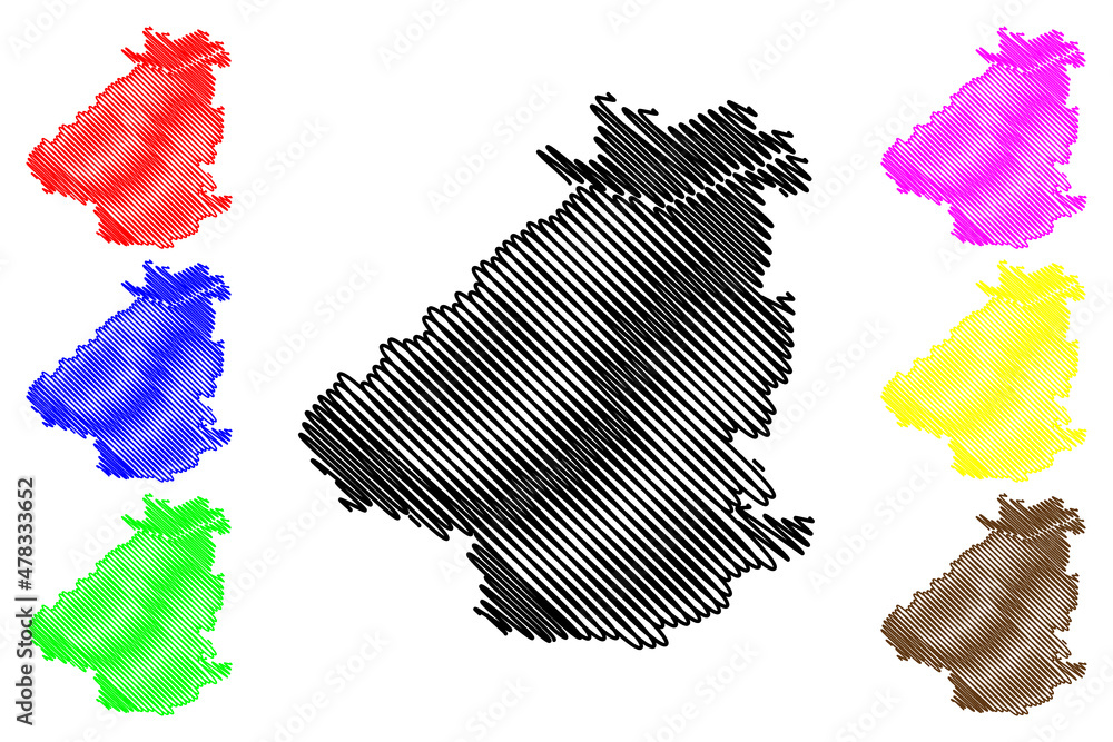 Singrauli district (Madhya Pradesh State, Rewa division, Republic of