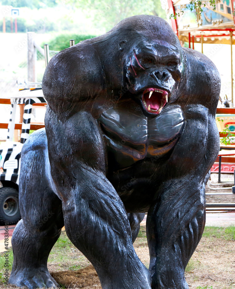 King Kong. Gigantic fictional gorilla that inhabits Skull Island ...