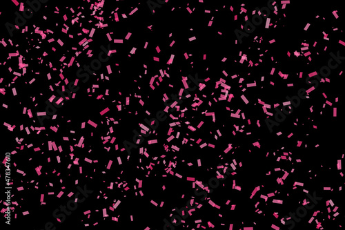 Celebration background template with confetti photo overlays.
