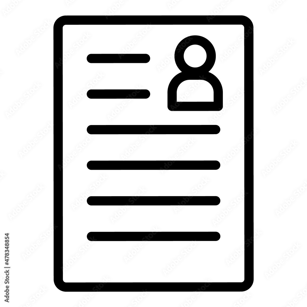 Document Flat Icon Isolated On White Background Document Flat Icon Isolated On White Background