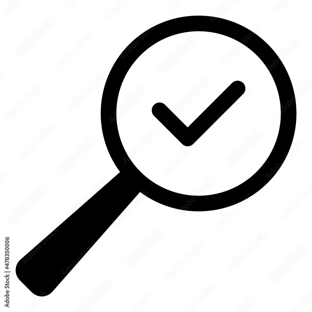 Magnifier Flat Icon Isolated On White Background Magnifier Flat Icon Isolated On White Background