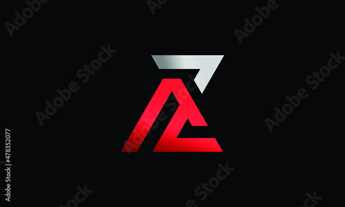 AZ MONOGRAM LOGO EPS