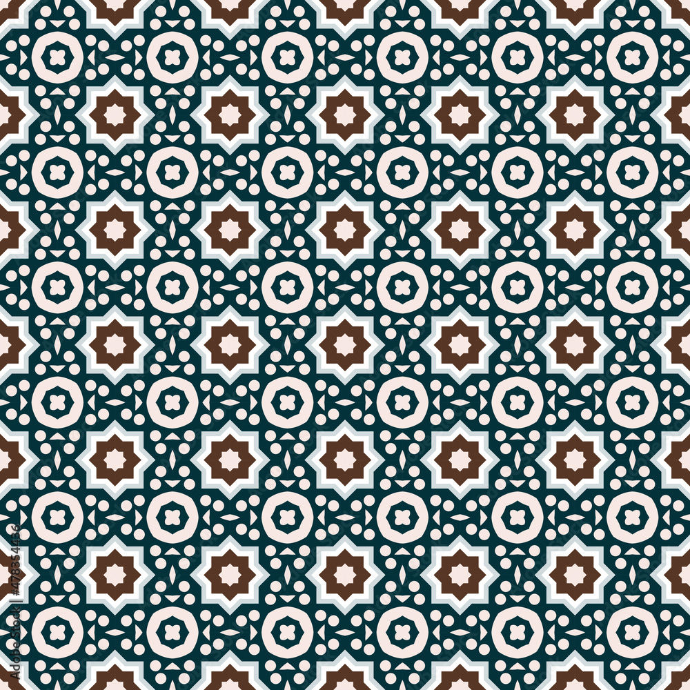 Seamless pattern. Vintage ornament. background for wallpaper, printing on the packaging paper, textiles, tile.	