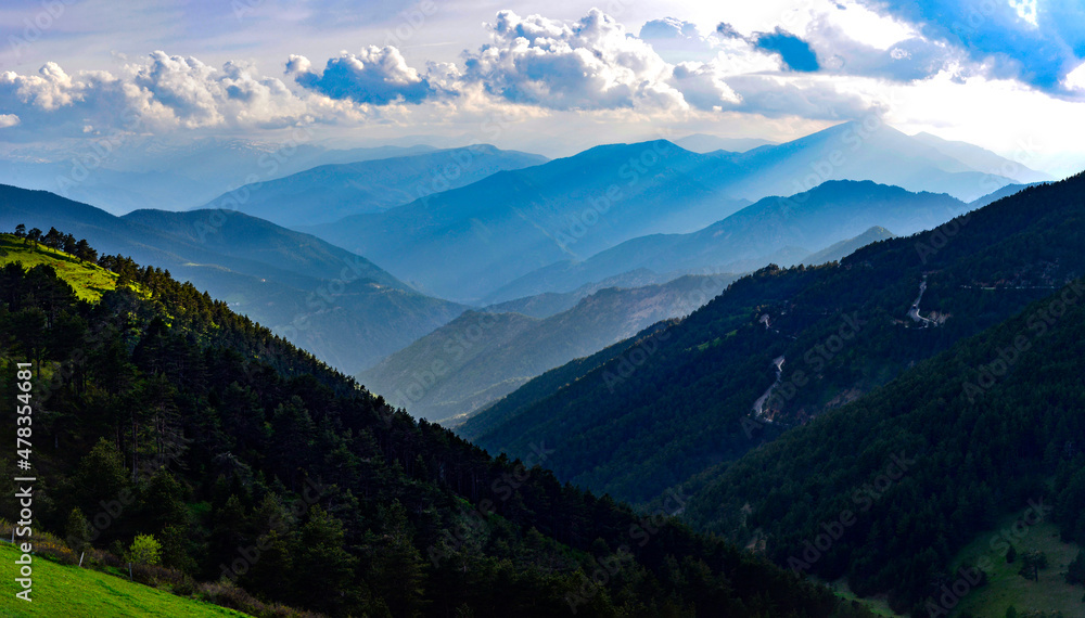 panorama of the mountains panorama of the mountains