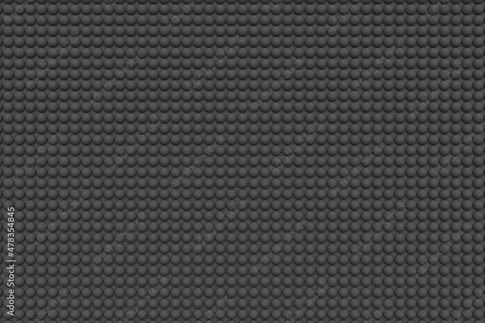 Gray pattern small balls 3d rendering Gray pattern small balls 3d rendering