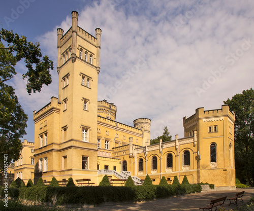Castle of Narzymski family near Jablonowo Pomorskie. Poland