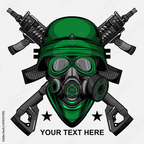 shooter logo design