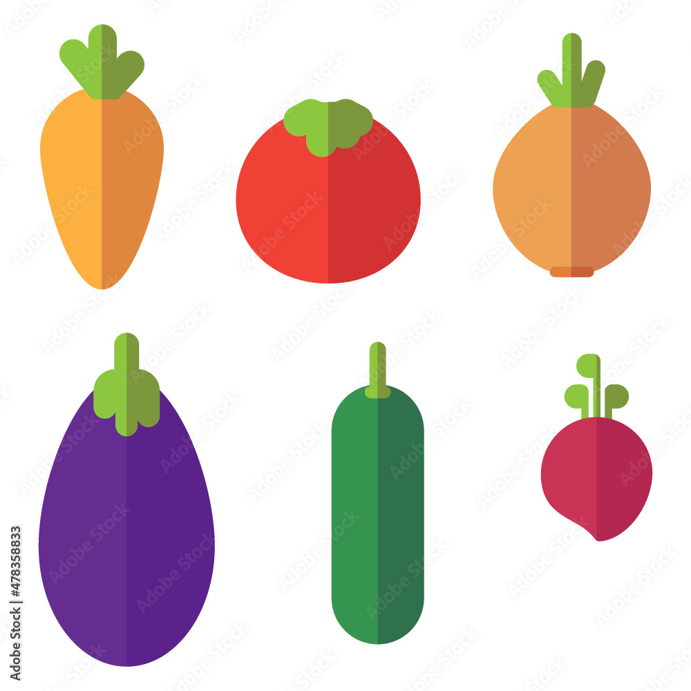Pacote de vetor sobre legumes. Pacote de vetor sobre legumes.