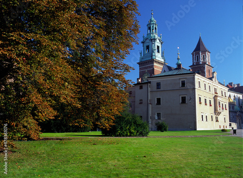 Wawel Royal Castle, Krakow, Cracow. Poland - September, 2011