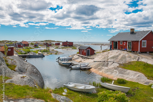 View on the bay in Huvudskärs