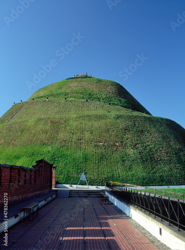 Kosciuszko Mound (Kopiec Koœciuszki). Krakow landmark, Poland - 2011
