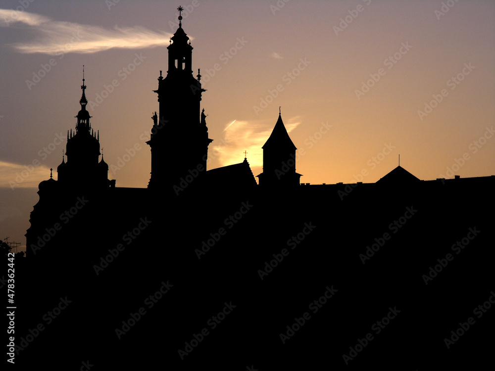 Wawel Royal Castle, Krakow, Cracow. Poland