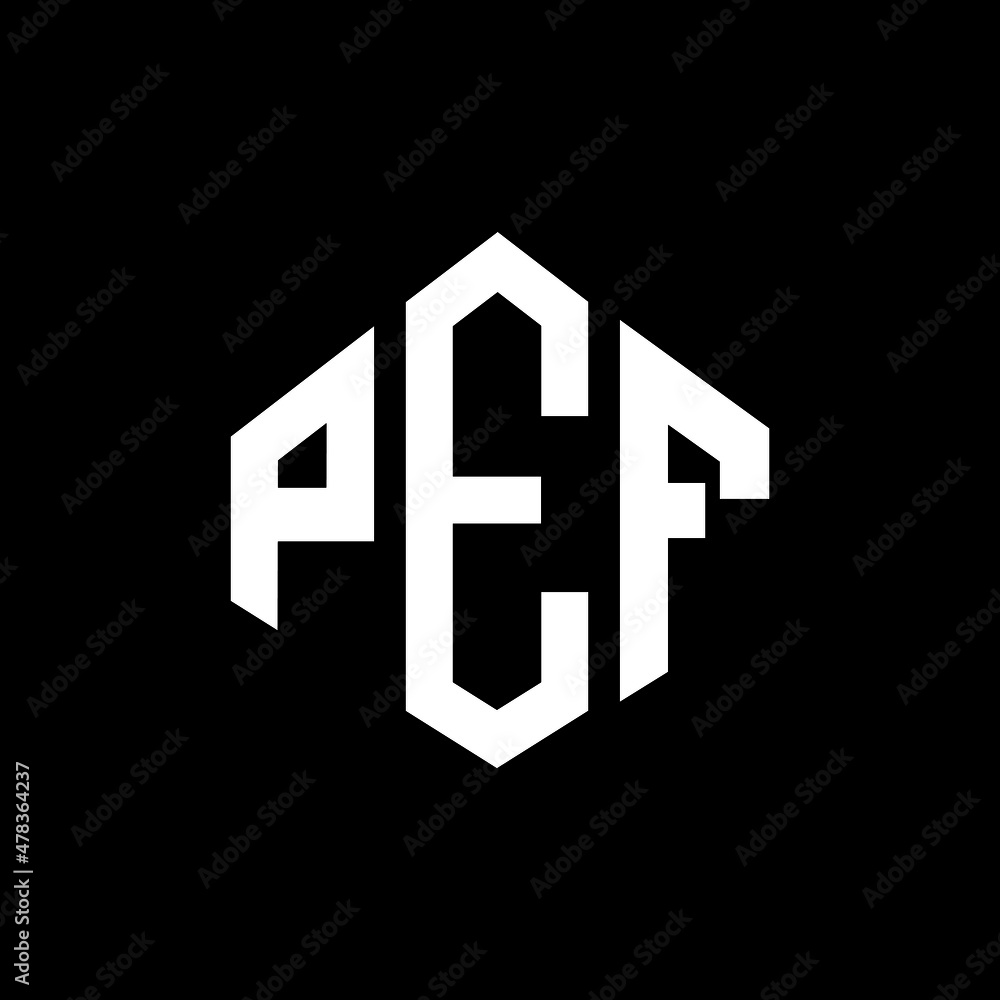 PEF letter logo design with polygon shape. PEF polygon and cube shape logo design. PEF hexagon vector logo template white and black colors. PEF monogram, business and real estate logo. PEF letter logo design with polygon shape. PEF polygon and cube shape logo design. PEF hexagon vector logo template white and black colors. PEF monogram, business and real estate logo.