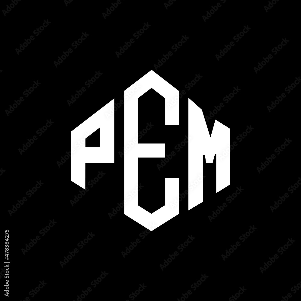 PEM letter logo design with polygon shape. PEM polygon and cube shape logo design. PEM hexagon vector logo template white and black colors. PEM monogram, business and real estate logo. PEM letter logo design with polygon shape. PEM polygon and cube shape logo design. PEM hexagon vector logo template white and black colors. PEM monogram, business and real estate logo.