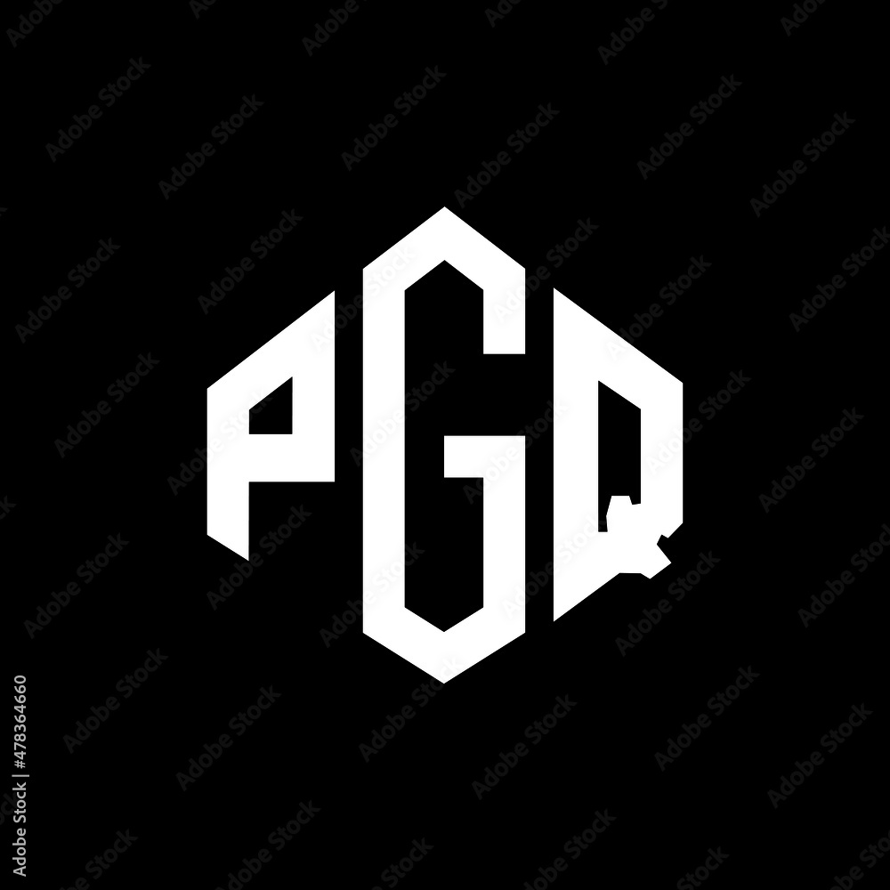 PGQ letter logo design with polygon shape. PGQ polygon and cube shape logo design. PGQ hexagon vector logo template white and black colors. PGQ monogram, business and real estate logo. PGQ letter logo design with polygon shape. PGQ polygon and cube shape logo design. PGQ hexagon vector logo template white and black colors. PGQ monogram, business and real estate logo.