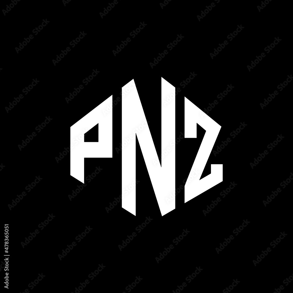 PNZ letter logo design with polygon shape. PNZ polygon and cube shape logo design. PNZ hexagon vector logo template white and black colors. PNZ monogram, business and real estate logo. PNZ letter logo design with polygon shape. PNZ polygon and cube shape logo design. PNZ hexagon vector logo template white and black colors. PNZ monogram, business and real estate logo.