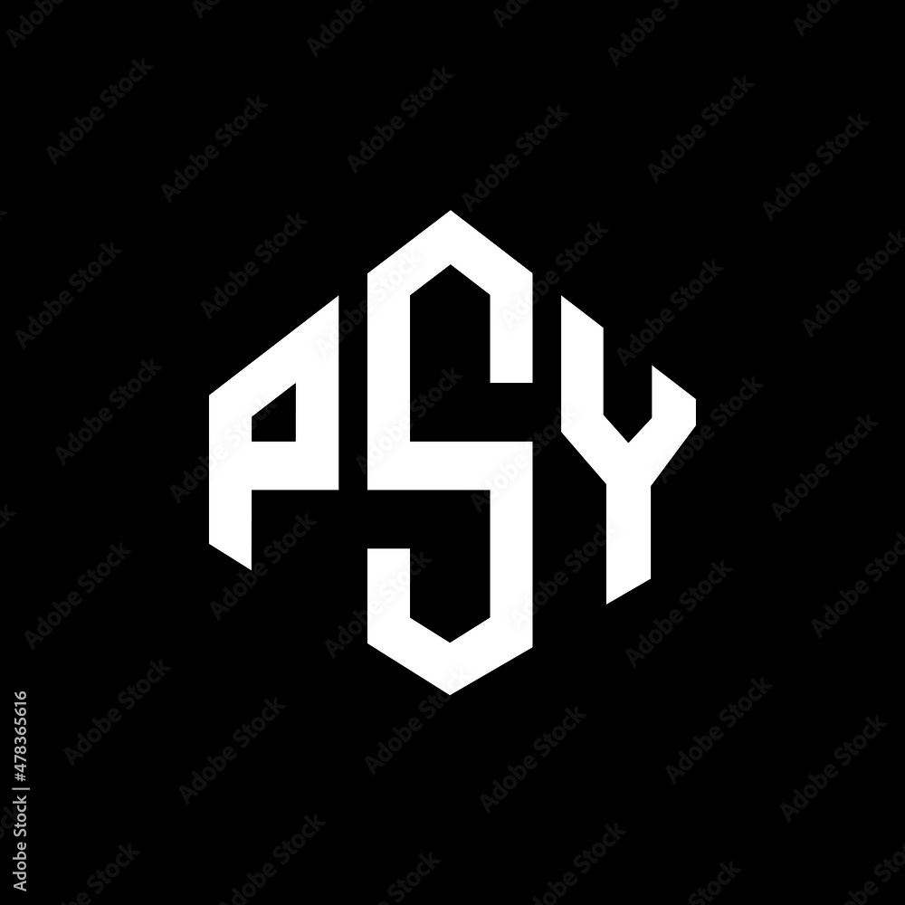 PSY letter logo design with polygon shape. PSY polygon and cube shape logo design. PSY hexagon vector logo template white and black colors. PSY monogram, business and real estate logo. PSY letter logo design with polygon shape. PSY polygon and cube shape logo design. PSY hexagon vector logo template white and black colors. PSY monogram, business and real estate logo.